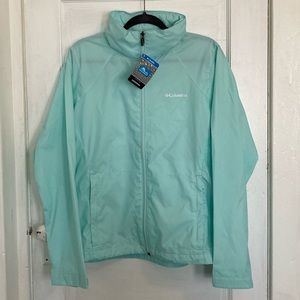 NWT Columbia Women’s Blue Switchback Windbreaker